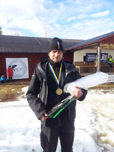 Henrik Nordin SM-Brons Herr senior 2016